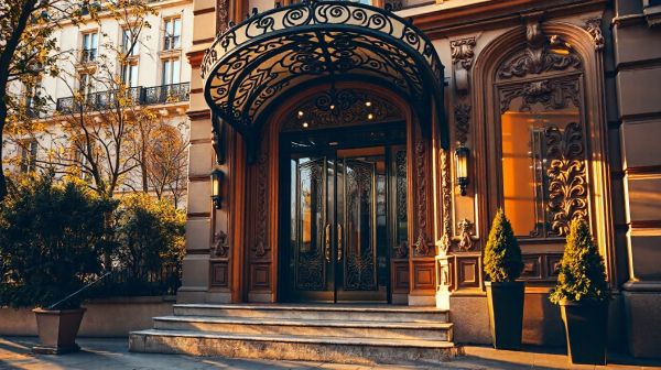 Top hôtels raffinés à Paris pour une escapade intime